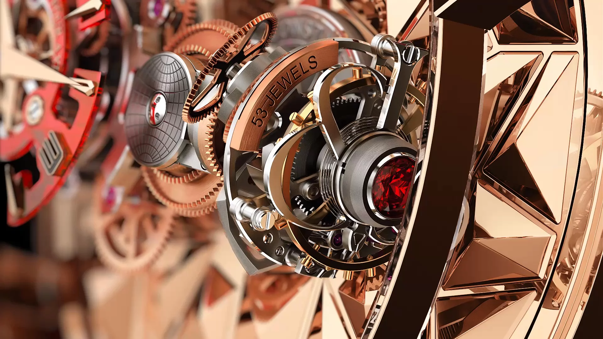 tourbillon 4 axes